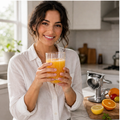 Zestwell – Lever-Press Manual Citrus Juicer with Removable Parts + 50% OFF