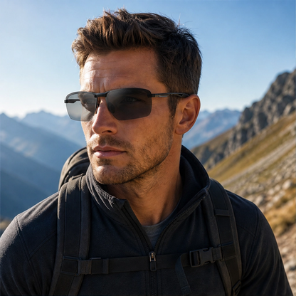 Solvair – Photochromic Polarized Adaptive-Lens Sunglasses + 50% OFF