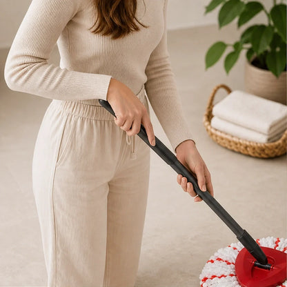 Scrubwell – Microfiber Spin Mop Replacement Heads with Scrub Pad, 3-Pack + 50% OFF