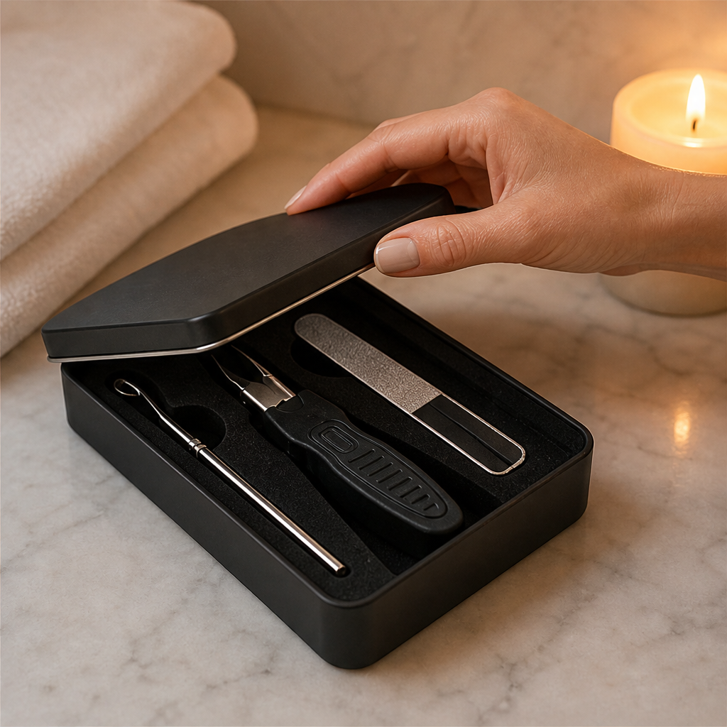 Podira – Precision Deep-Cut 3-in-1 Stainless Steel Pedicure Set+ 50% OFF