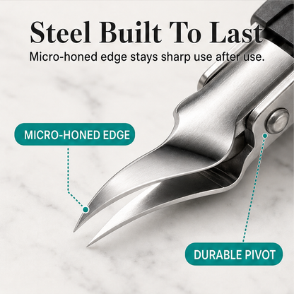 Podira – Precision Deep-Cut 3-in-1 Stainless Steel Pedicure Set+ 50% OFF