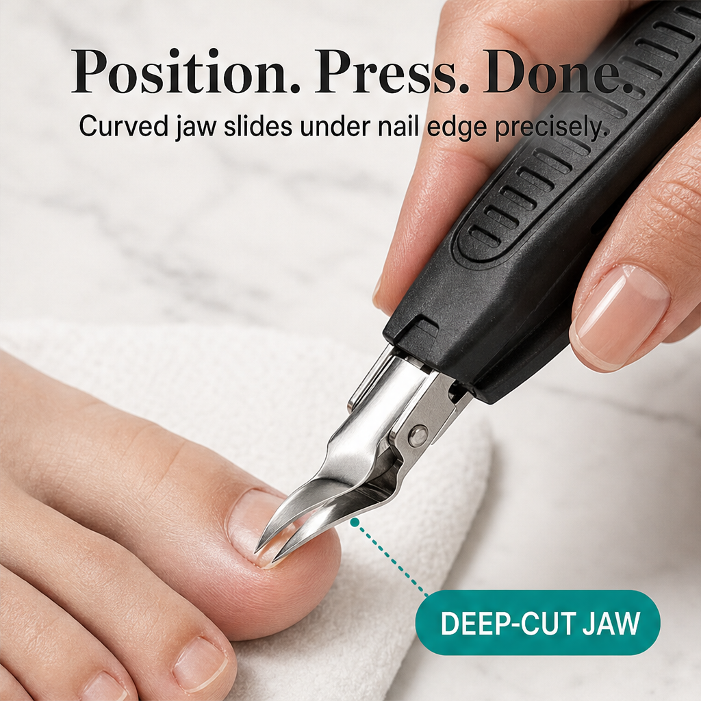 Podira – Precision Deep-Cut 3-in-1 Stainless Steel Pedicure Set+ 50% OFF