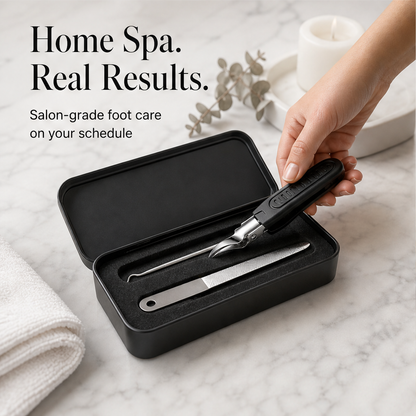 Podira – Precision Deep-Cut 3-in-1 Stainless Steel Pedicure Set+ 50% OFF