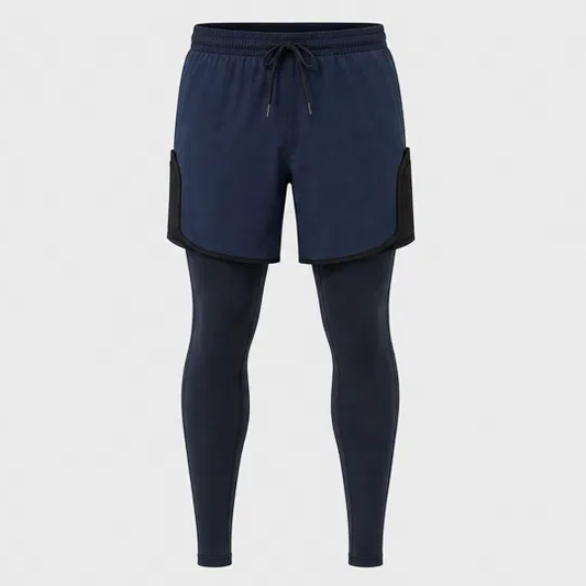 Strydex™ – 2-in-1 Compression Running Tights with Built-In Shorts & Hidden Phone Pocket + 50% OFF