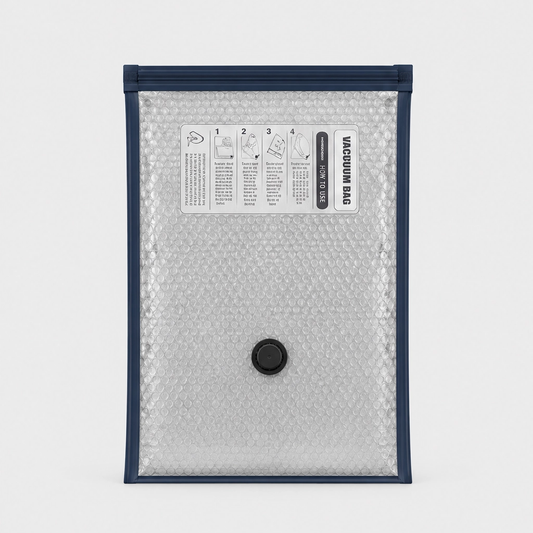 PackVault™ – Cordless Pump Travel Vacuum Compression Bag Set + 50% OFF