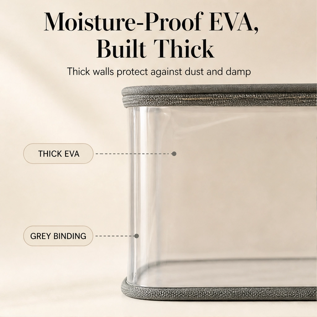 Stackholm™ – Clear Heavy-Duty Stackable Storage Bag for Clothes, Bedding & Moving + 50% OFF