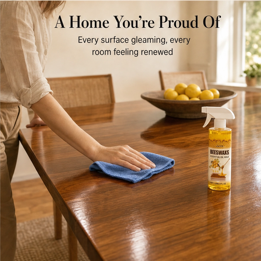 Beeswick™ – Natural Beeswax Wood Polish & Conditioner Spray + 50% OFF