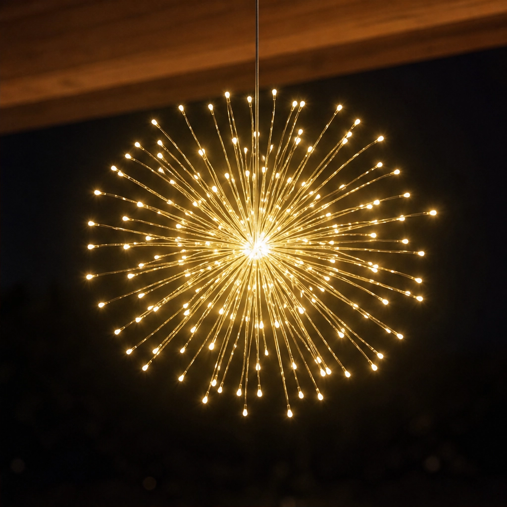 Sparkfern™ – Solar-Powered Firework String Lights for Yard & Patio + 50% OFF