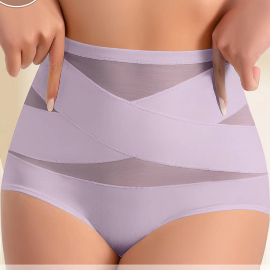 Silhova – High-Waist Cross-Compression Tummy Control Panties + 1+1  FREE
