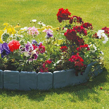 Cobblecroft™ – Interlocking Faux-Stone Garden Edging Panels + 50% OFF