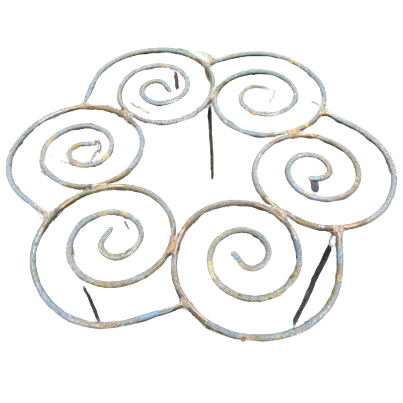 Filigra™ – Heavy-Duty Iron Scroll Peony & Flower Support Frame + 50% OFF