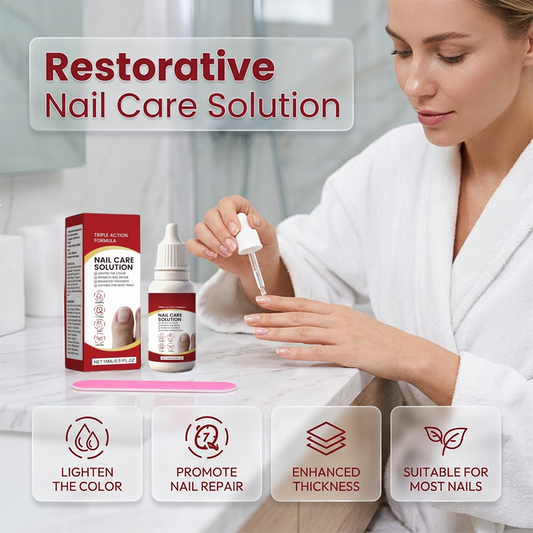 Keralune™ – Triple Action Repair Nail Care Solution + Buffing File + 1+1 FREE