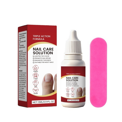 Keralune™ – Triple Action Repair Nail Care Solution + Buffing File + 1+1 FREE