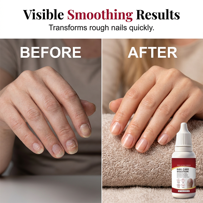 Keralune™ – Triple Action Repair Nail Care Solution + Buffing File + 1+1 FREE
