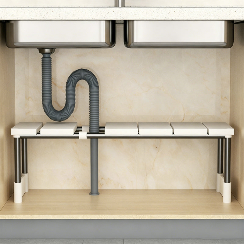 Alcove – Expandable Under-Sink Shelf with Removable Panels & No-Wobble Frame + 50% OFF