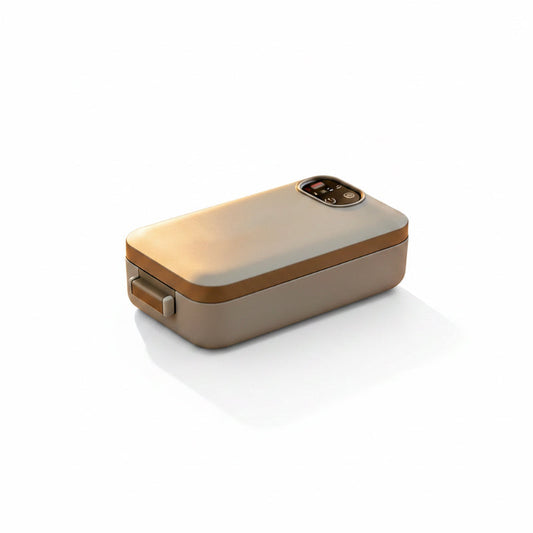 Hearthly – Cordless Self-Heating Electric Lunch Box, 900ml Stainless Steel + 50% OFF