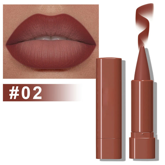 Veltique – Dual-Tip Smudge-Proof Matte Lipstick & Liner in One - BUY 1 Get 1 FREE