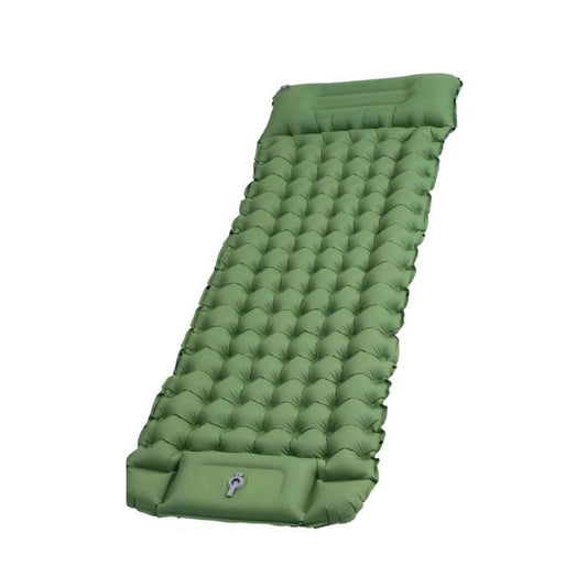Lofthaven – Self-Inflating 10cm Camping Mat with Built-In Pillow & Foot Pump + 50% OFF