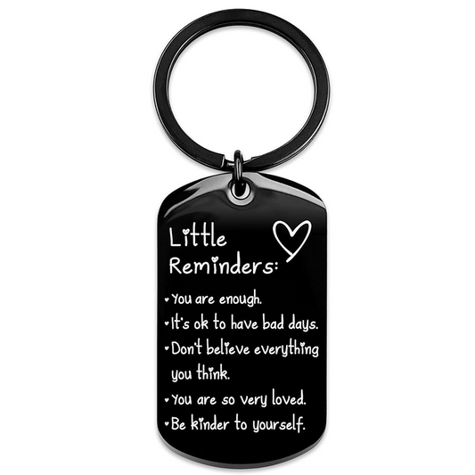Etchwell – Engraved Inspirational Stainless Steel Keychain + Buy 1 Get 1 FREE