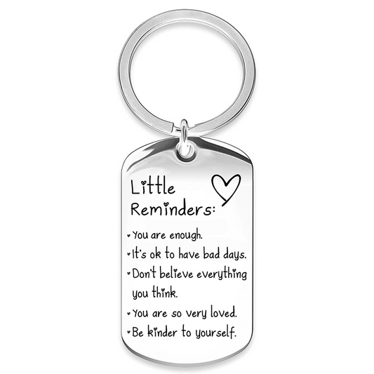 Etchwell – Engraved Inspirational Stainless Steel Keychain + Buy 1 Get 1 FREE