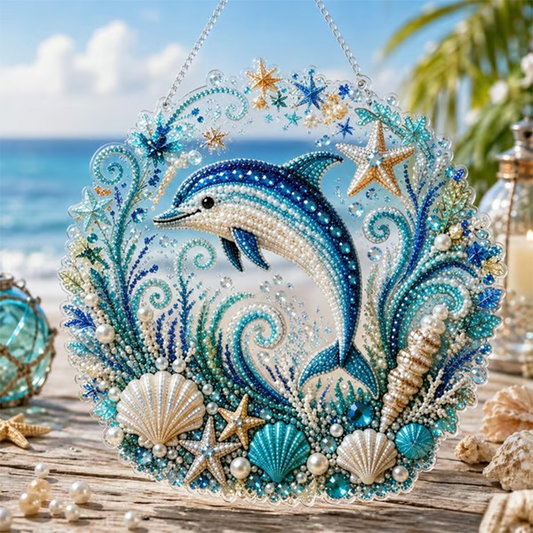 Pearlcove – DIY Ocean Pearl Art Kit, Ready-to-Hang Coastal Ornament + 50% OFF