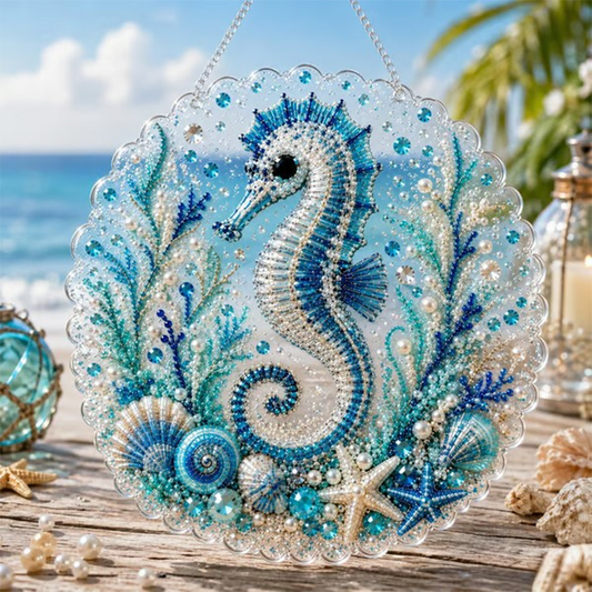Pearlcove – DIY Ocean Pearl Art Kit, Ready-to-Hang Coastal Ornament + 50% OFF