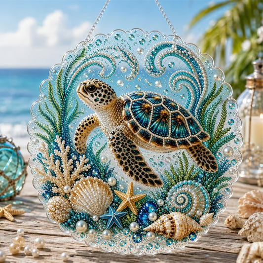 Pearlcove – DIY Ocean Pearl Art Kit, Ready-to-Hang Coastal Ornament + 50% OFF