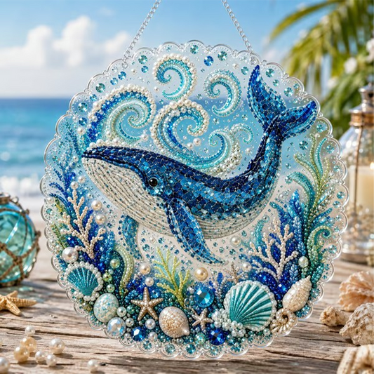 Pearlcove – DIY Ocean Pearl Art Kit, Ready-to-Hang Coastal Ornament + 50% OFF